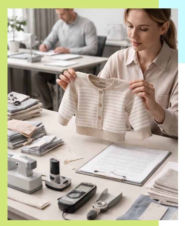 Сертификация детской одежды и текстильных изделий в Подольске