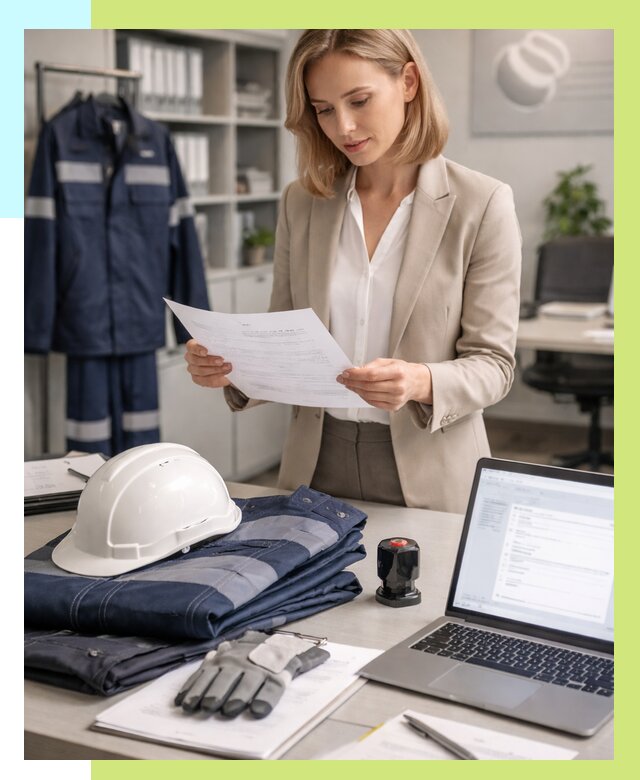 Сертификация спецодежды в Подольске от 7293 р. | Алешин-Пдл