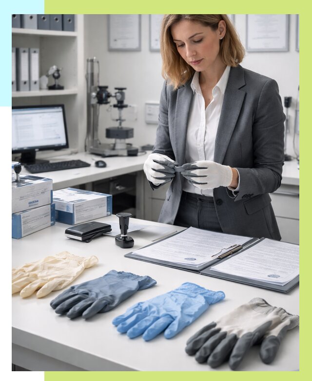 Сертификация перчаток в Подольске от 8855 р. | Алешин-Пдл