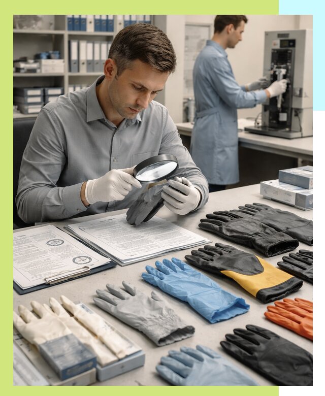 Сертификация перчаток и средств защиты продукции в Подольске