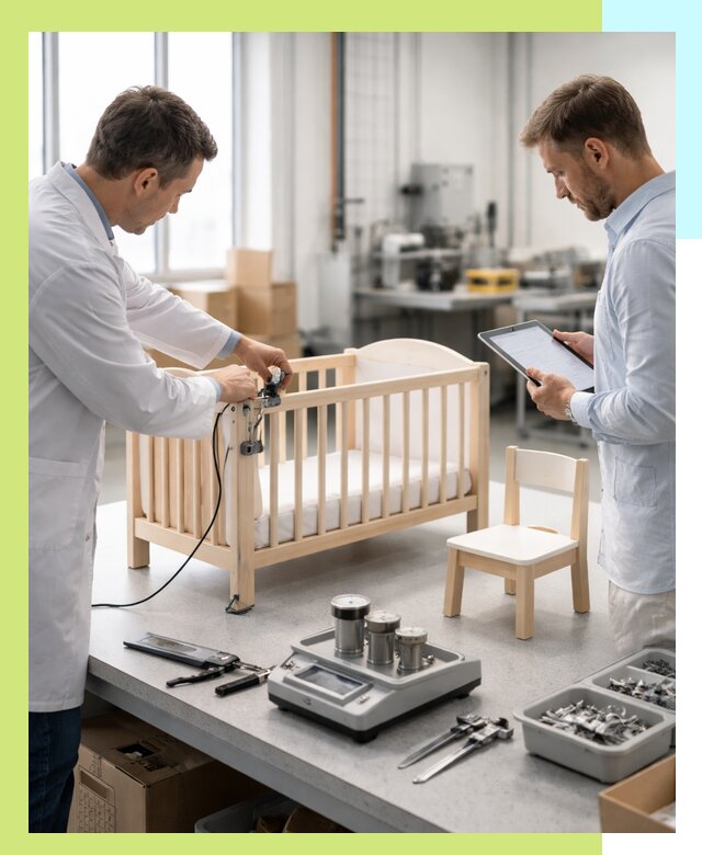 Сертификация детской мебели и проверка безопасности в Подольске