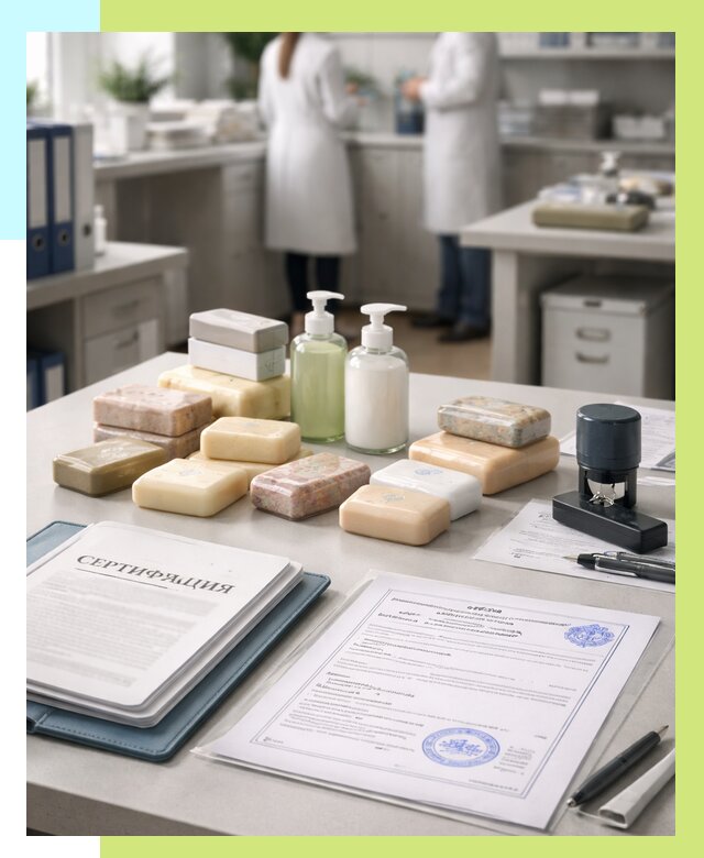 Сертификация мыла и сертификат на мыло в Подольске от 12502 | Алешин-Пдл