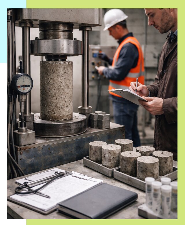 Сертификация бетона в Подольске от 31254 р. сертификат | Алешин-Пдл