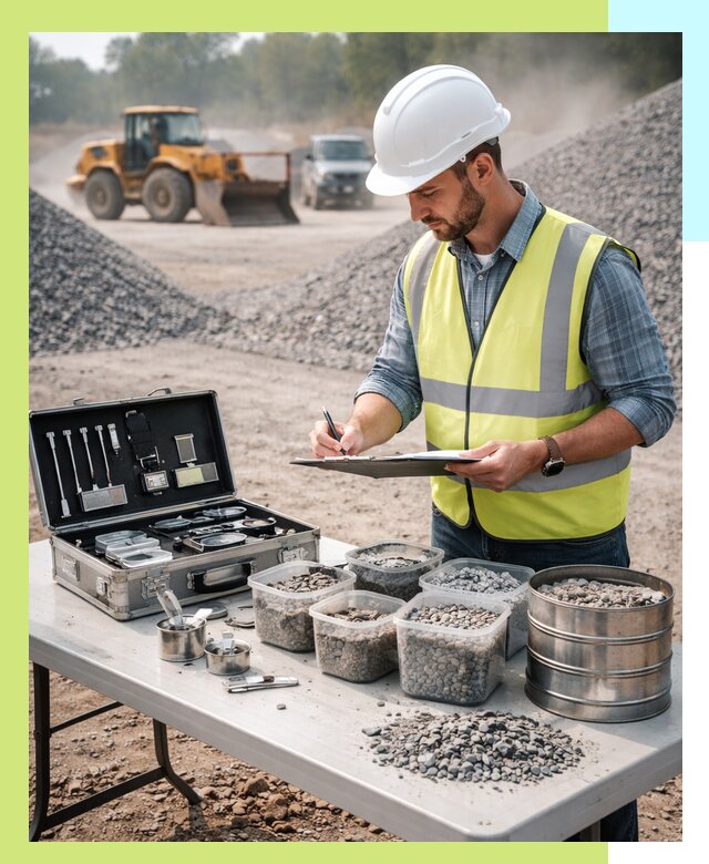 Сертификация щебня в Подольске по ГОСТу и техническим требованиям