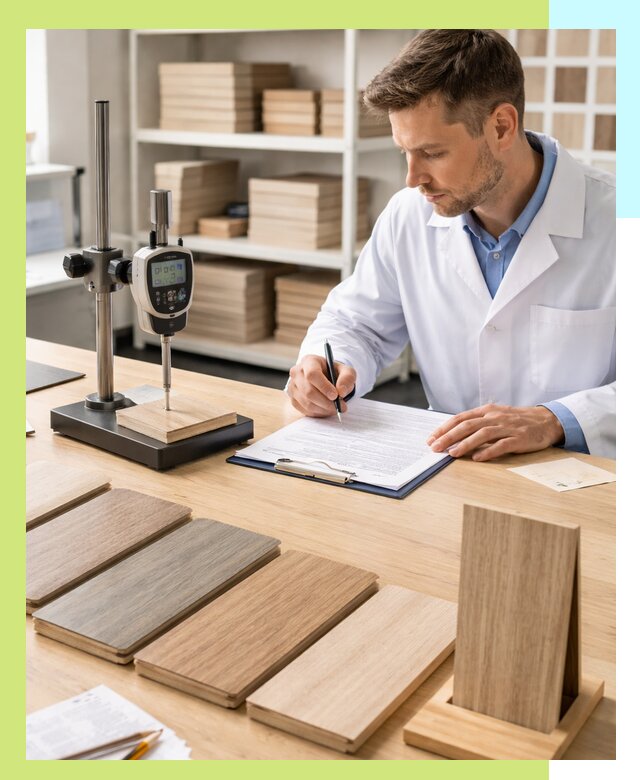 Сертификация ламината с испытаниями и оформлением документов в Подольске
