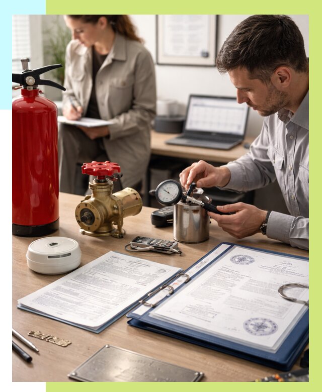 Сертификация пожарного оборудования в Подольске от 15627 р.|Алешин-Пдл