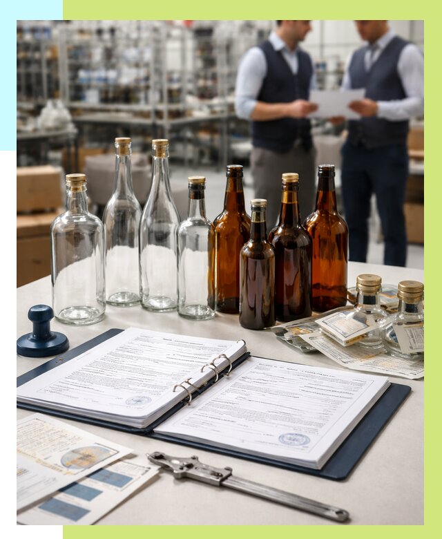 Сертификация стеклянных бутылок в Подольске от 26045 р. | Алешин-Пдл