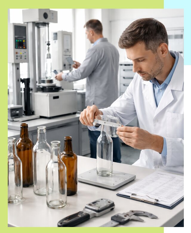 Сертификация стеклянных бутылок и сопутствующей упаковки в Подольске