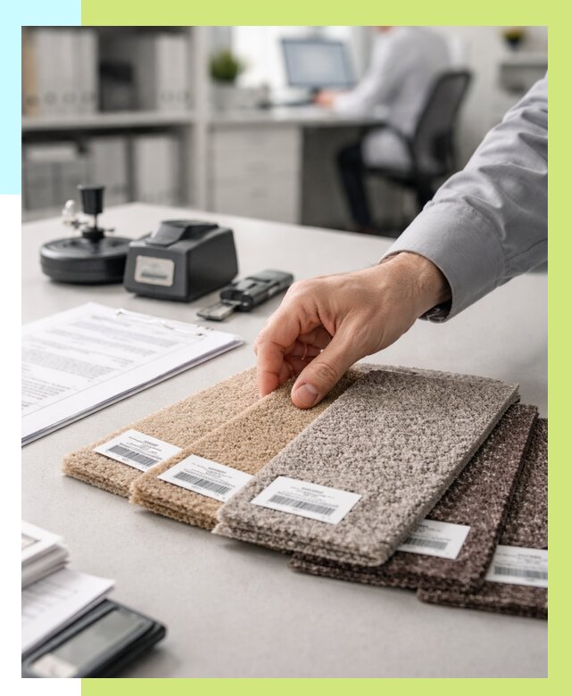 Сертификация ковролина в Подольске от 15627 р., Алешин-Пдл