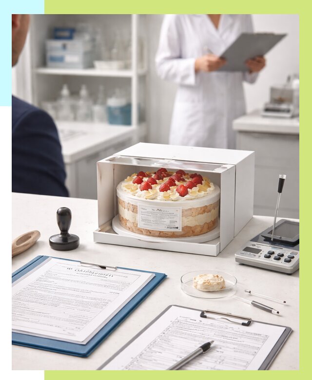 Сертификация тортов в Подольске от 9376 р. заказать | Алешин-Пдл