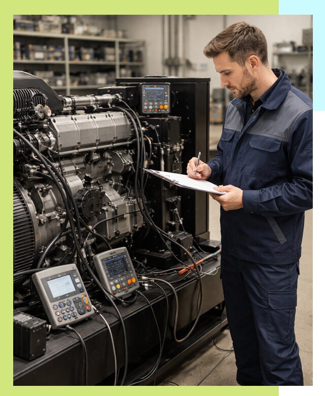 Сертификация дизельных генераторов и их оборудования в Подольске