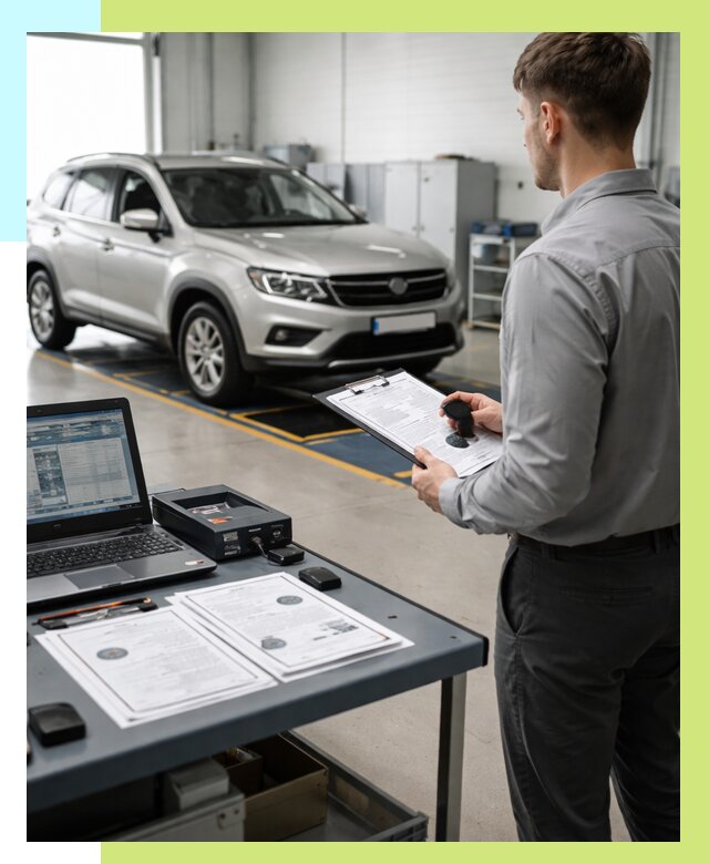 Сертификация транспортных средств в Подольске от 12502 р. | Алешин-Пдл