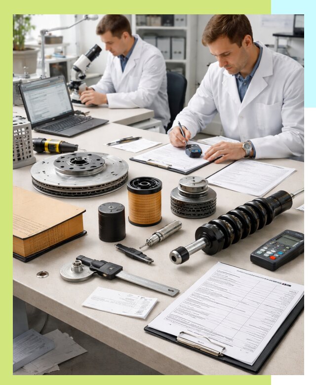 Сертификация автозапчастей и комплектующих в Подольске по ГОСТ