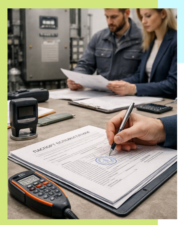 Оформление паспорта эксплуатации оборудования в Подольске