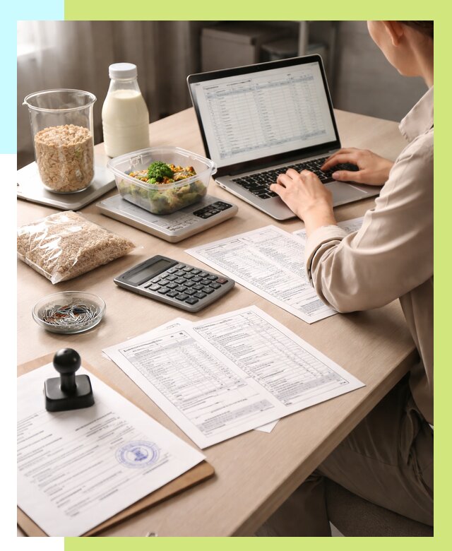 Просчет БЖУ для маркировки в Подольске от 1563 р. | Алешин-Пдл