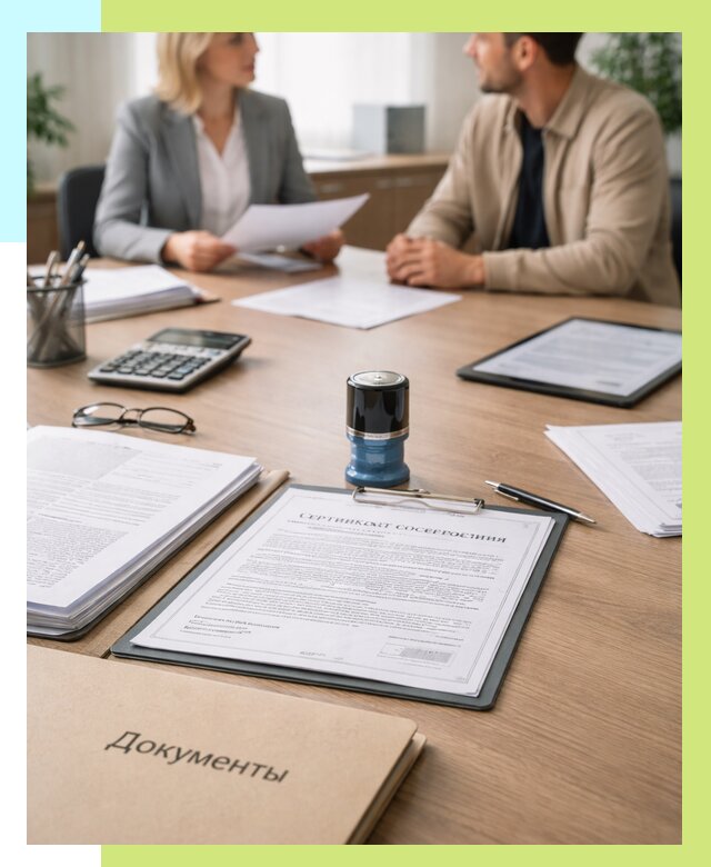 Сертификат соответствия на продукцию в Подольске от 15627 р.|Алешин-Пдл