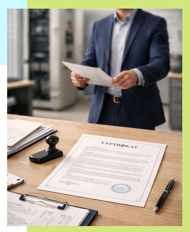 Сертификат на оборудование в Подольске от 15627 р. | Алешин-Пдл