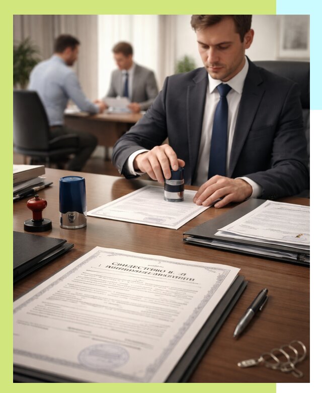 Оформление свидетельства о государственной регистрации в Подольске