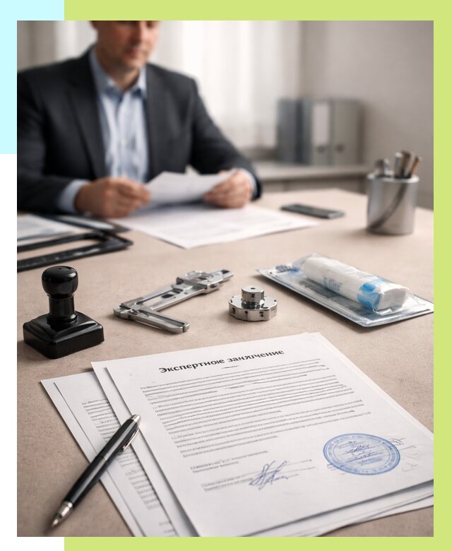 Экспертное заключение на продукцию в Подольске от 8855 р. | Алешин-Пдл