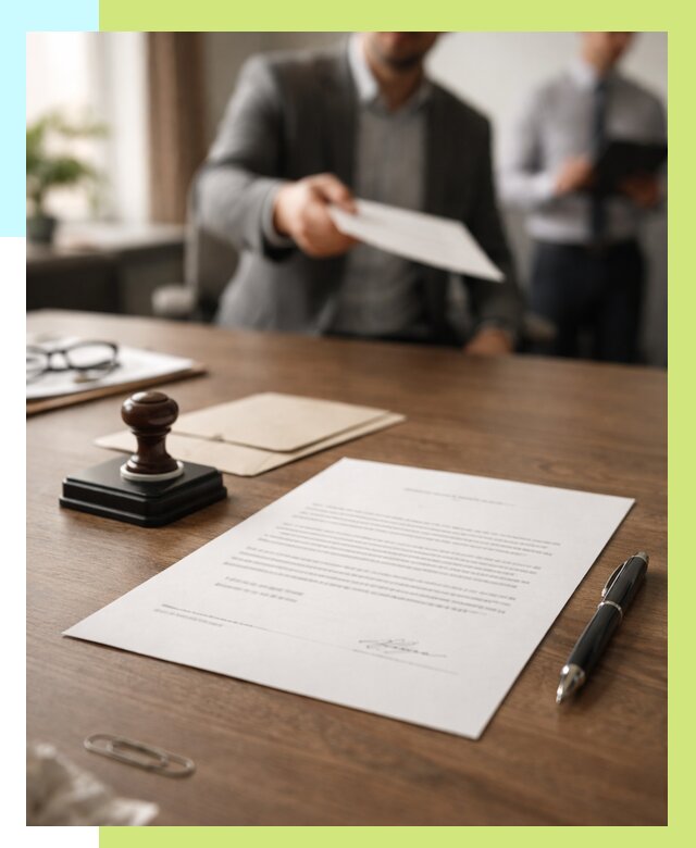 Отказное письмо по сертификации в Подольске от 3646 р. | Алешин-Пдл