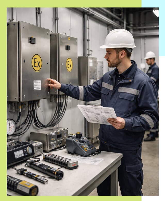 Сертификат взрывозащиты промышленного оборудования в Подольске