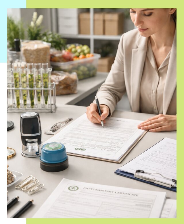 Фитосанитарный сертификат оформить в Подольске от 4688 р. | Алешин-Пдл