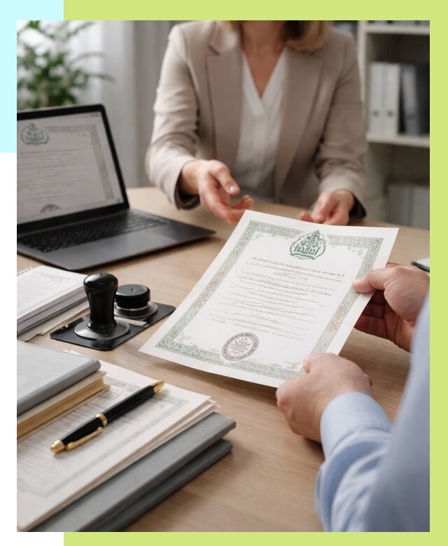 Халяль сертификат в Подольске, получить от 15627 р. | Алешин-Пдл