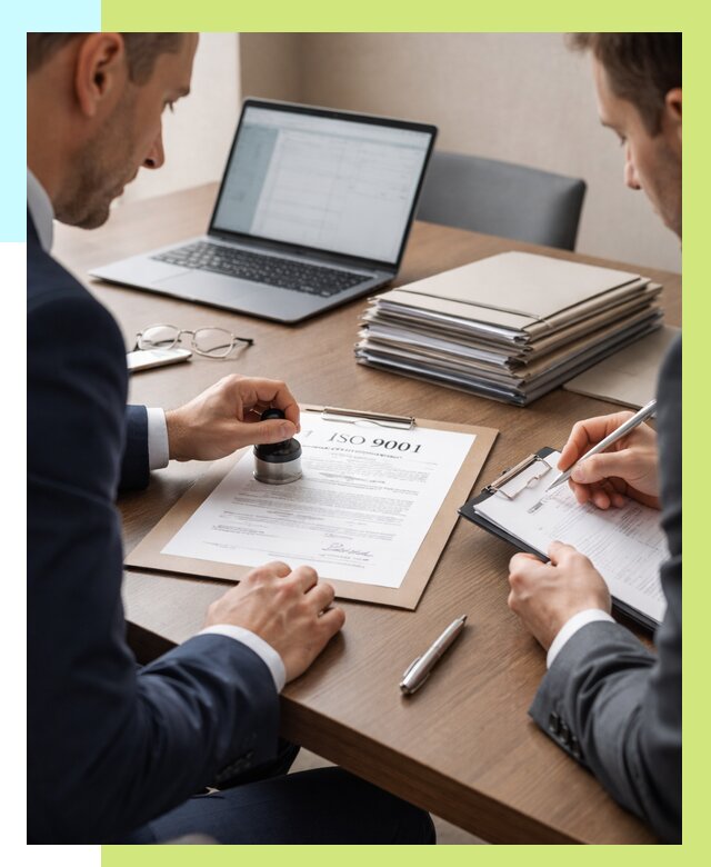 Сертификат ISO 9001 в Подольске купить от 83344 р. | Алешин-Пдл