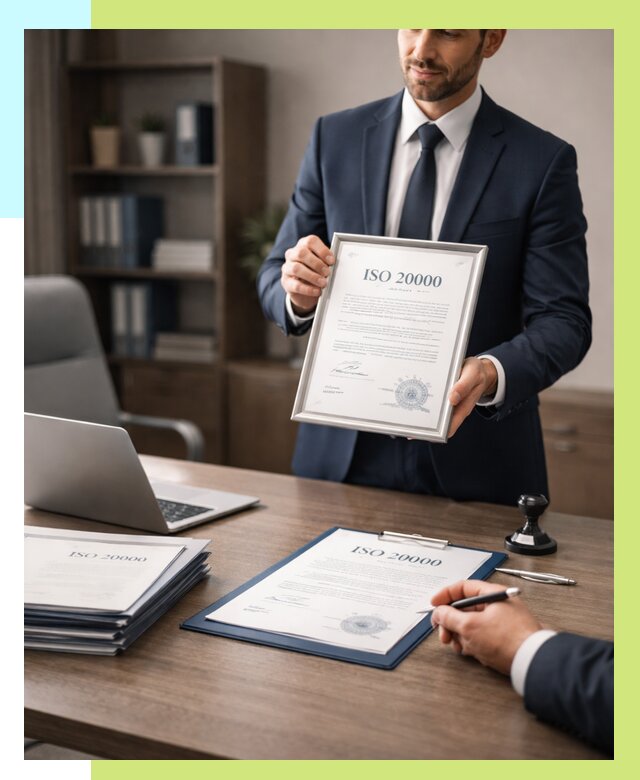 Сертификат ISO 20000 в Подольске под ключ от 125016 р., Алешин-Пдл