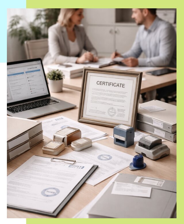 Сертификация компании в Подольске от 46881 р. | Алешин-Пдл — заказ